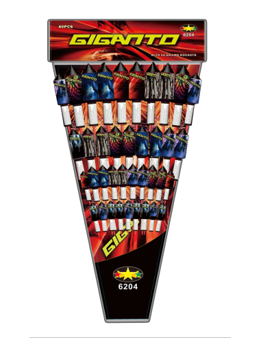 Fusées Giganto (pack de 40)
