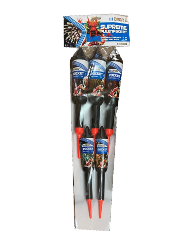 Fusées dragon suprême (pack de 5)