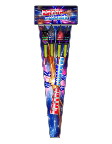 Fusées Extra Power (pack de 4)